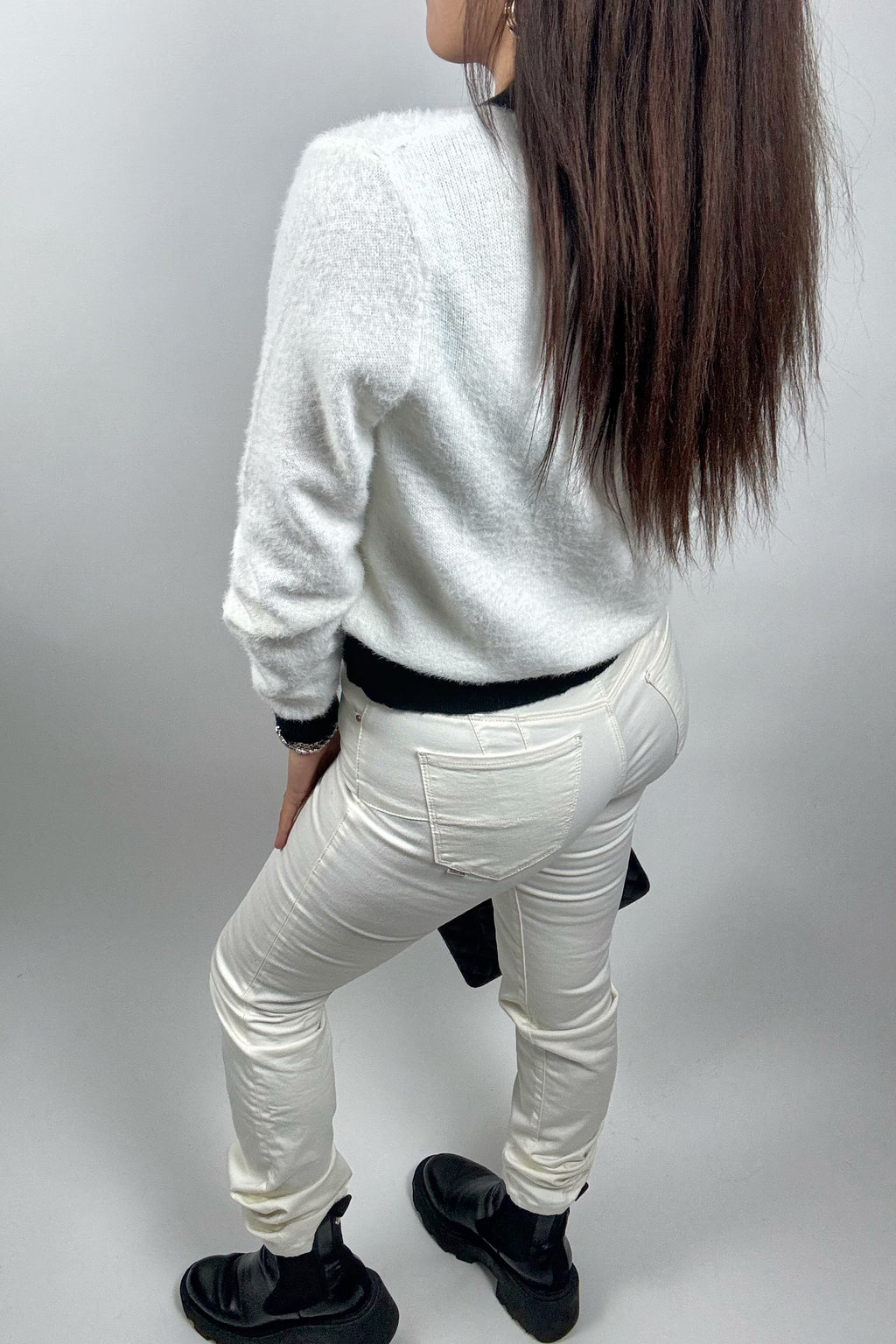 Cardigan femme manches longues ouvert