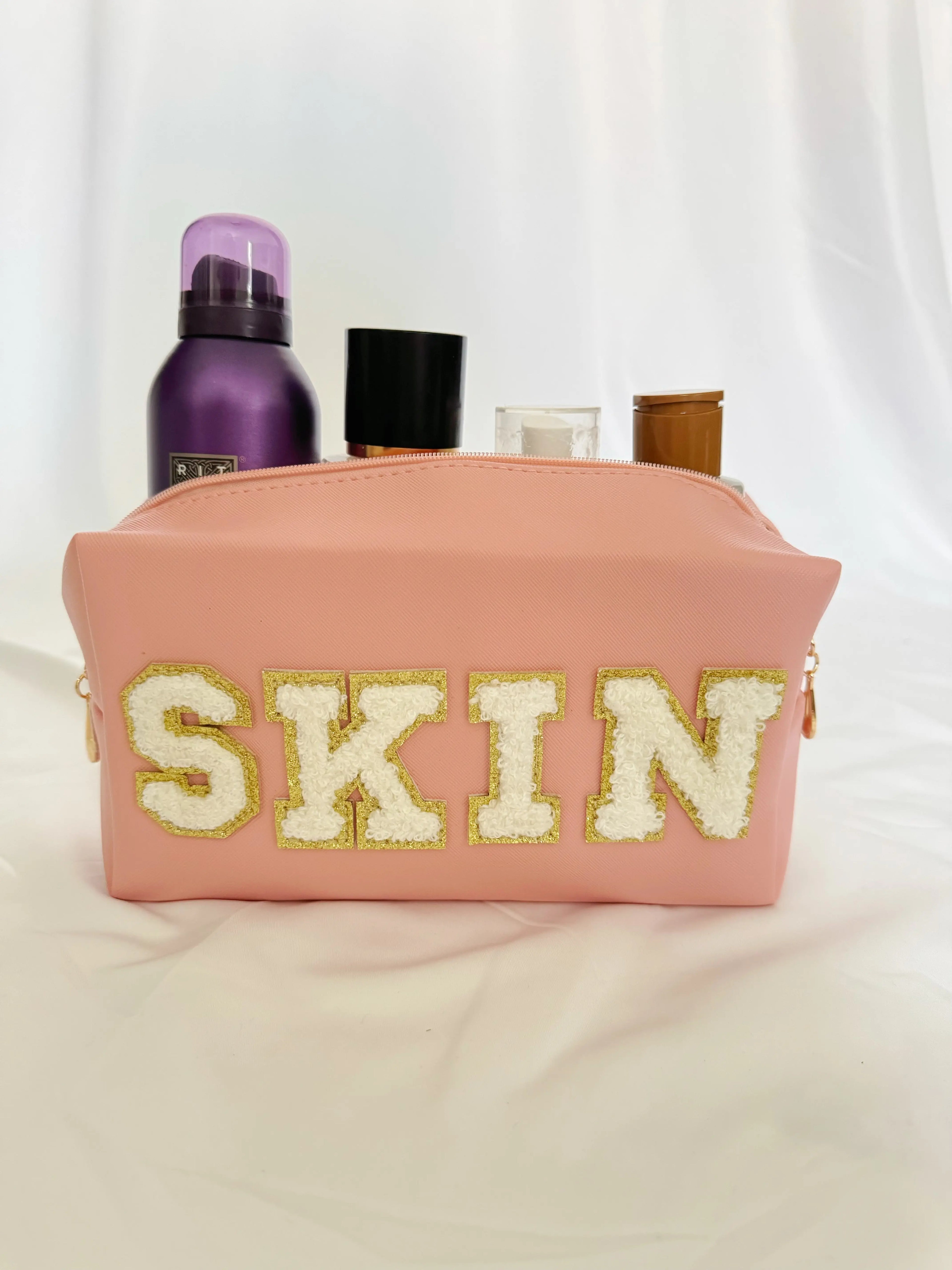3 Pochettes Maquillage Pastel – Trousse de Toilette Organisatrice ARMINE'S STYLE HUB