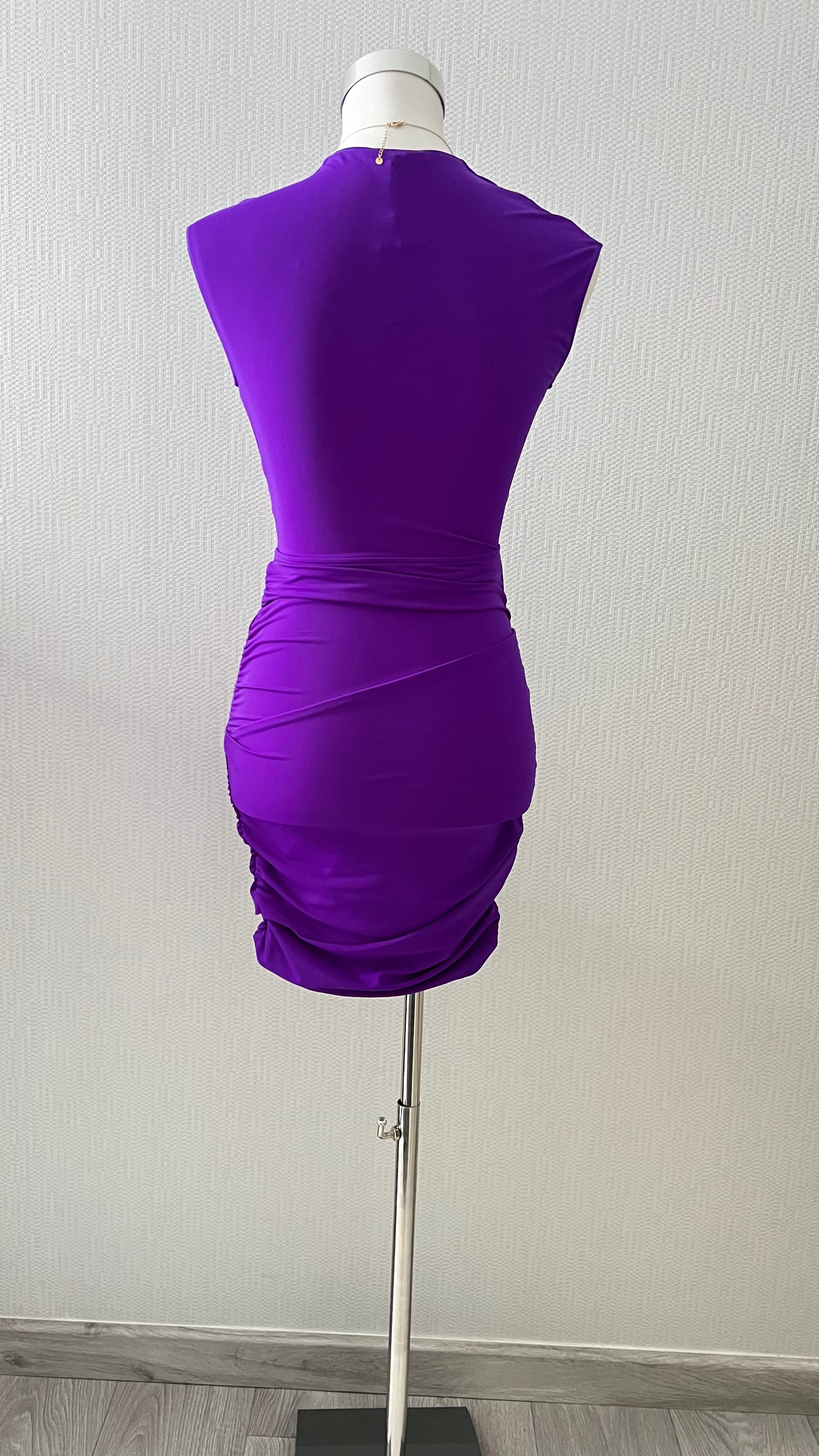 MAJE ROBE EN MATIÈRE TECHNIQUE STRETCH - ARMINE'S STYLE HUB
