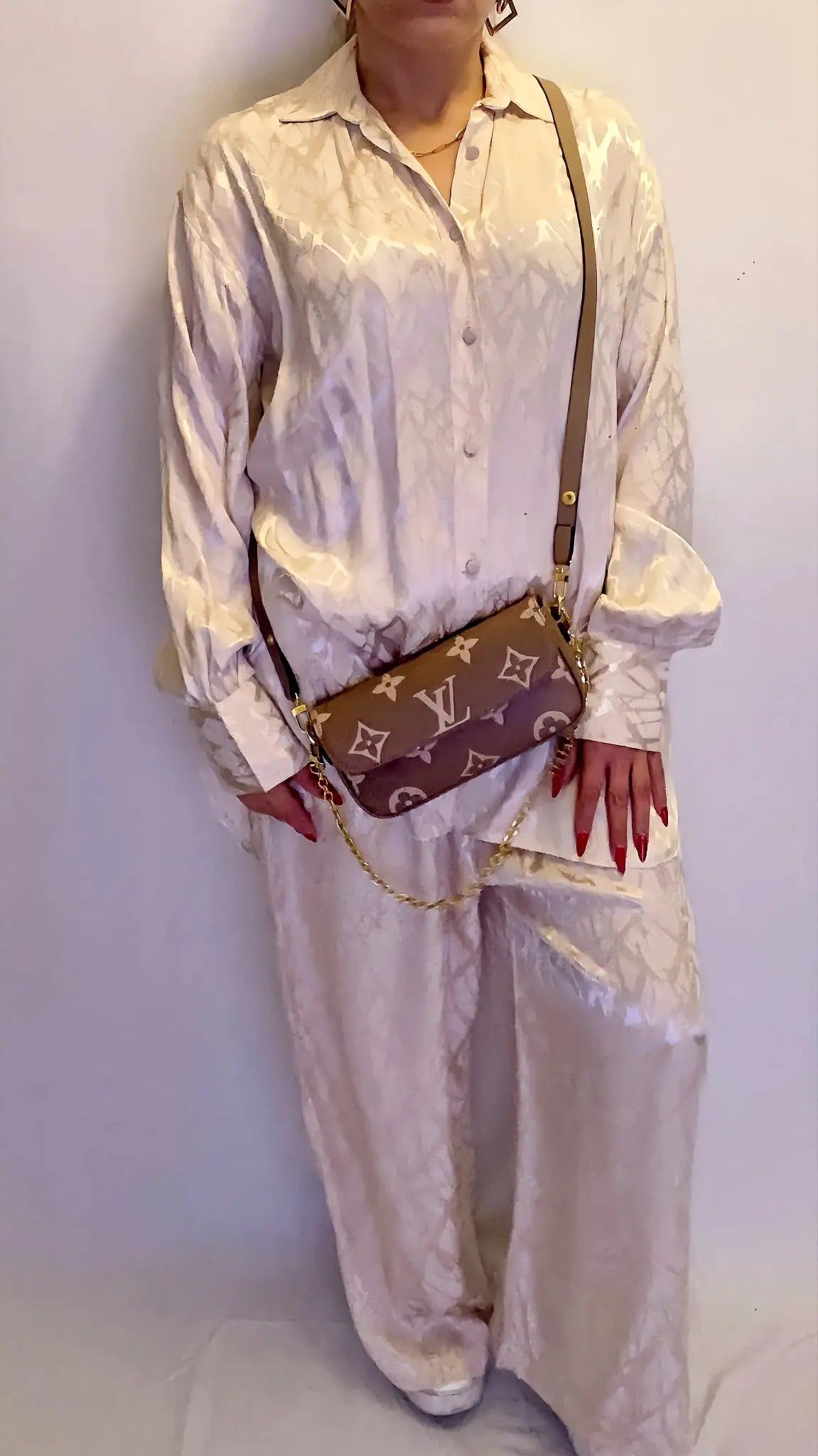 ENSEMBLE DEUX PIÈCES FLUIDE PANTALON ET HAUT - ARMINE'S STYLE HUB