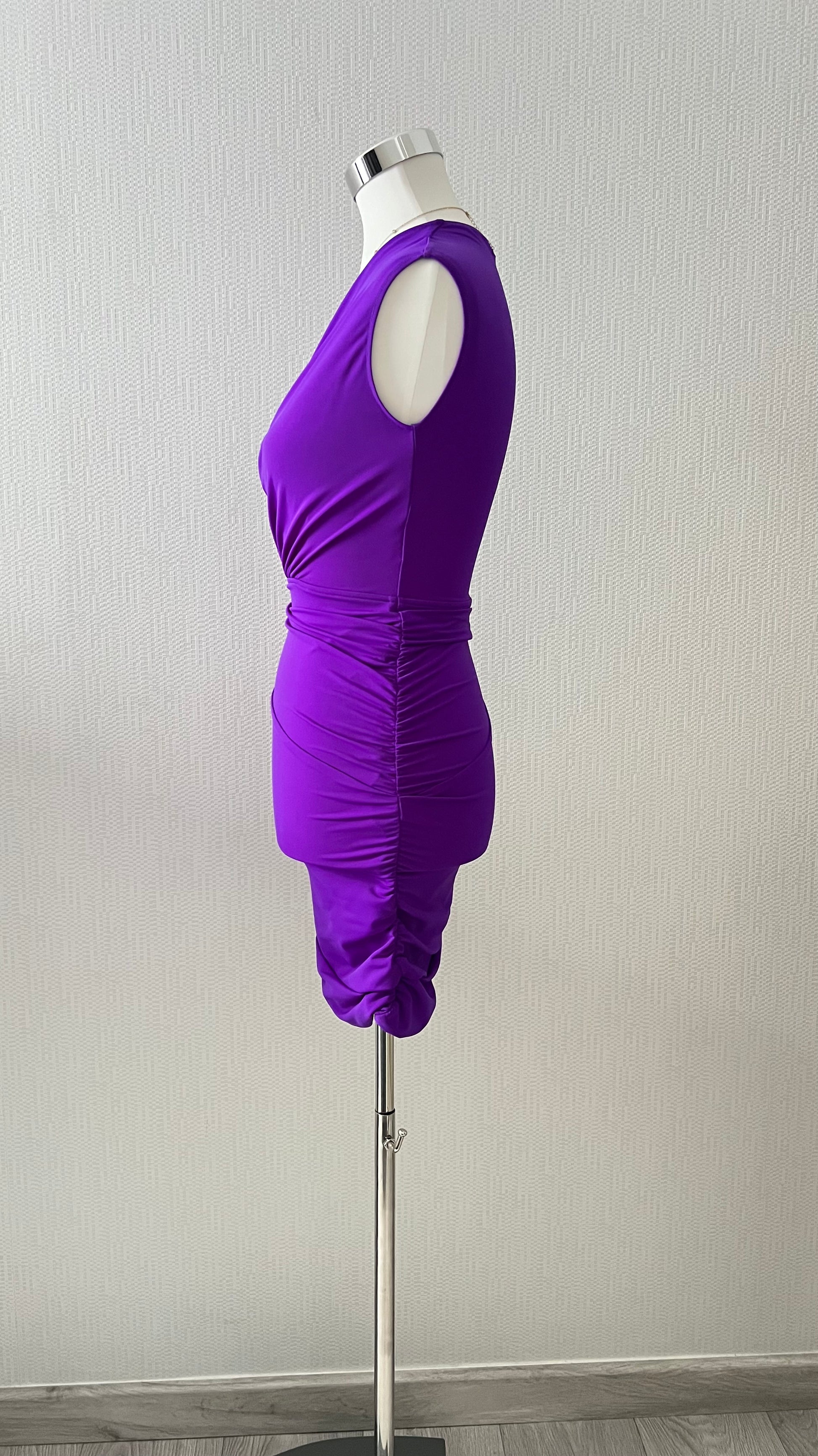 MAJE ROBE EN MATIÈRE TECHNIQUE STRETCH - ARMINE'S STYLE HUB