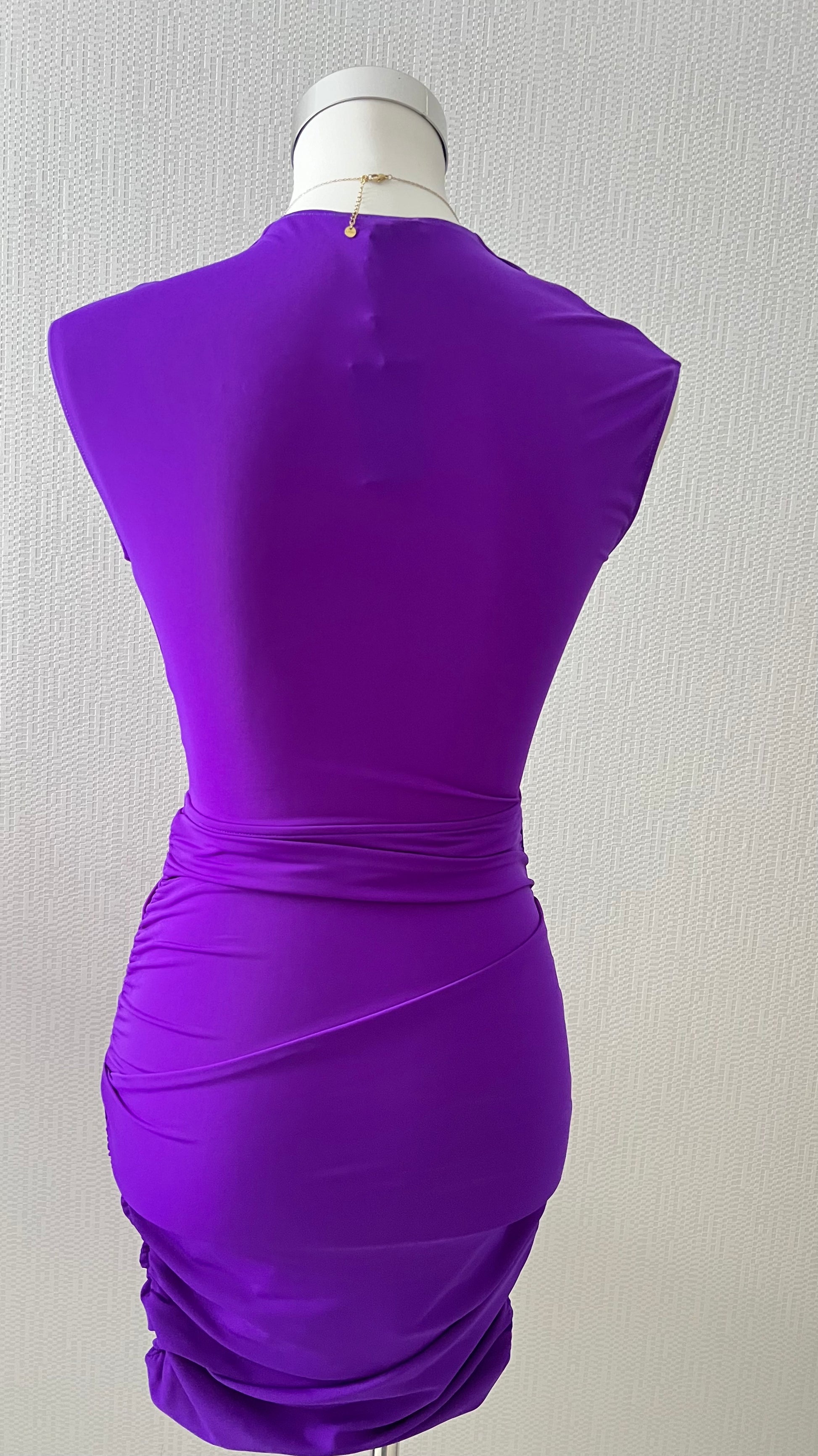 MAJE ROBE EN MATIÈRE TECHNIQUE STRETCH - ARMINE'S STYLE HUB