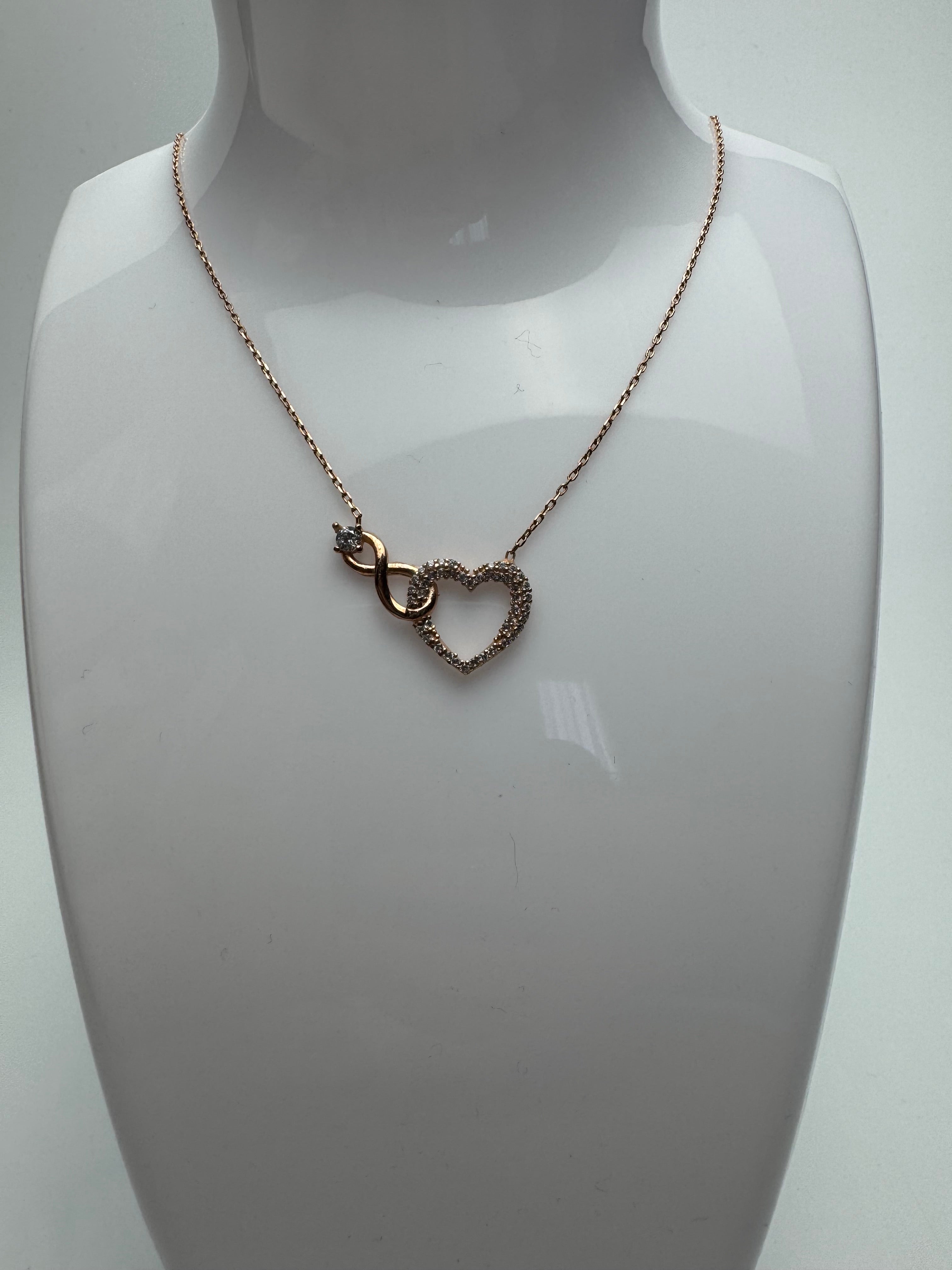 Collie à pendentif Cœur