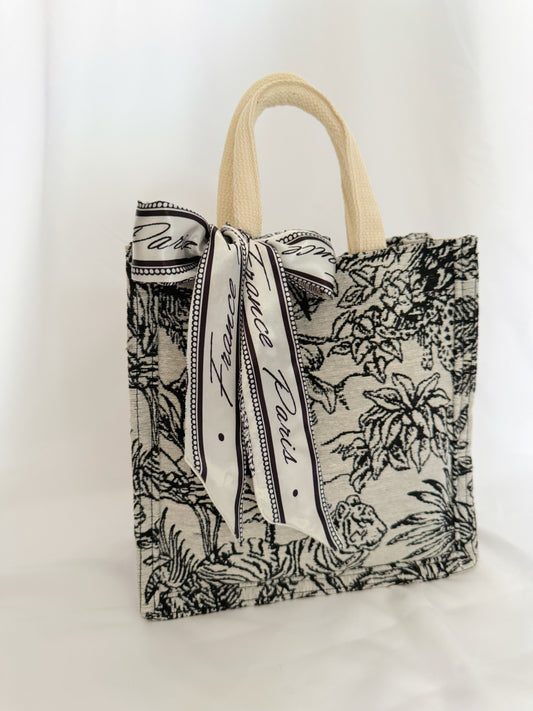 Sac à main rétro Motif floral
