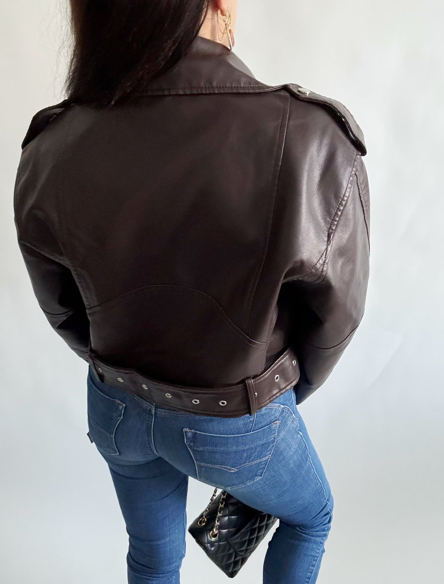 Veste femme marron