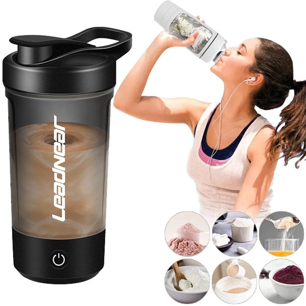 Gobelet Mélangeur Automatique Rechargeable USB pour Shakes et Repas - ARMINE'S STYLE HUB