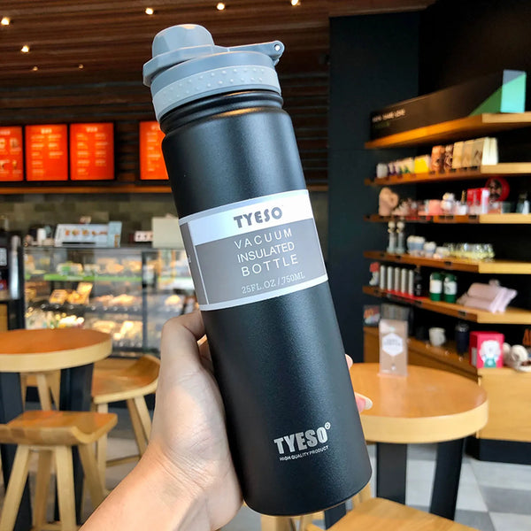 Gourde Isotherme Tyeso 750ml en Acier Inoxydable - ARMINE'S STYLE HUB