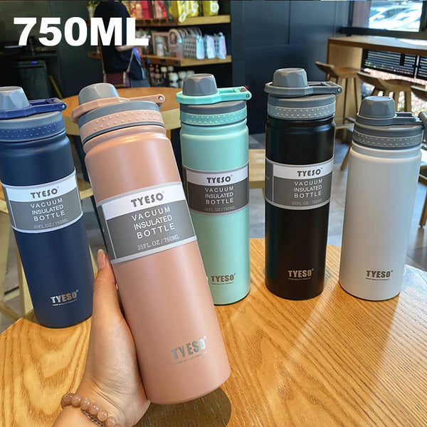 Gourde Isotherme Tyeso 750ml en Acier Inoxydable - ARMINE'S STYLE HUB
