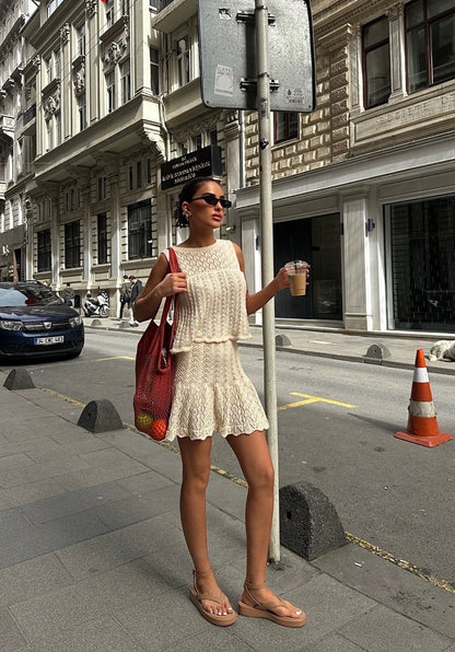 ENSEMBLES DEUX PIÈCES JUPE ET HAUT - ARMINE'S STYLE HUB