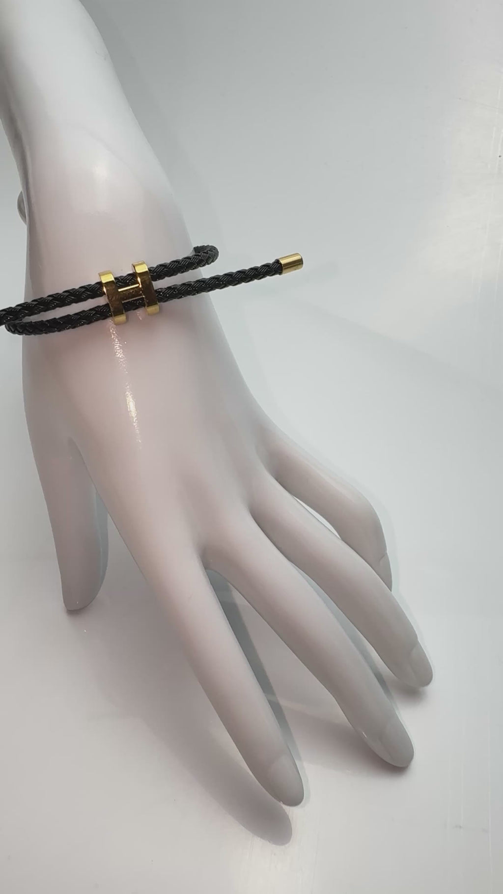 Bracelet ajustable en acier inoxydable