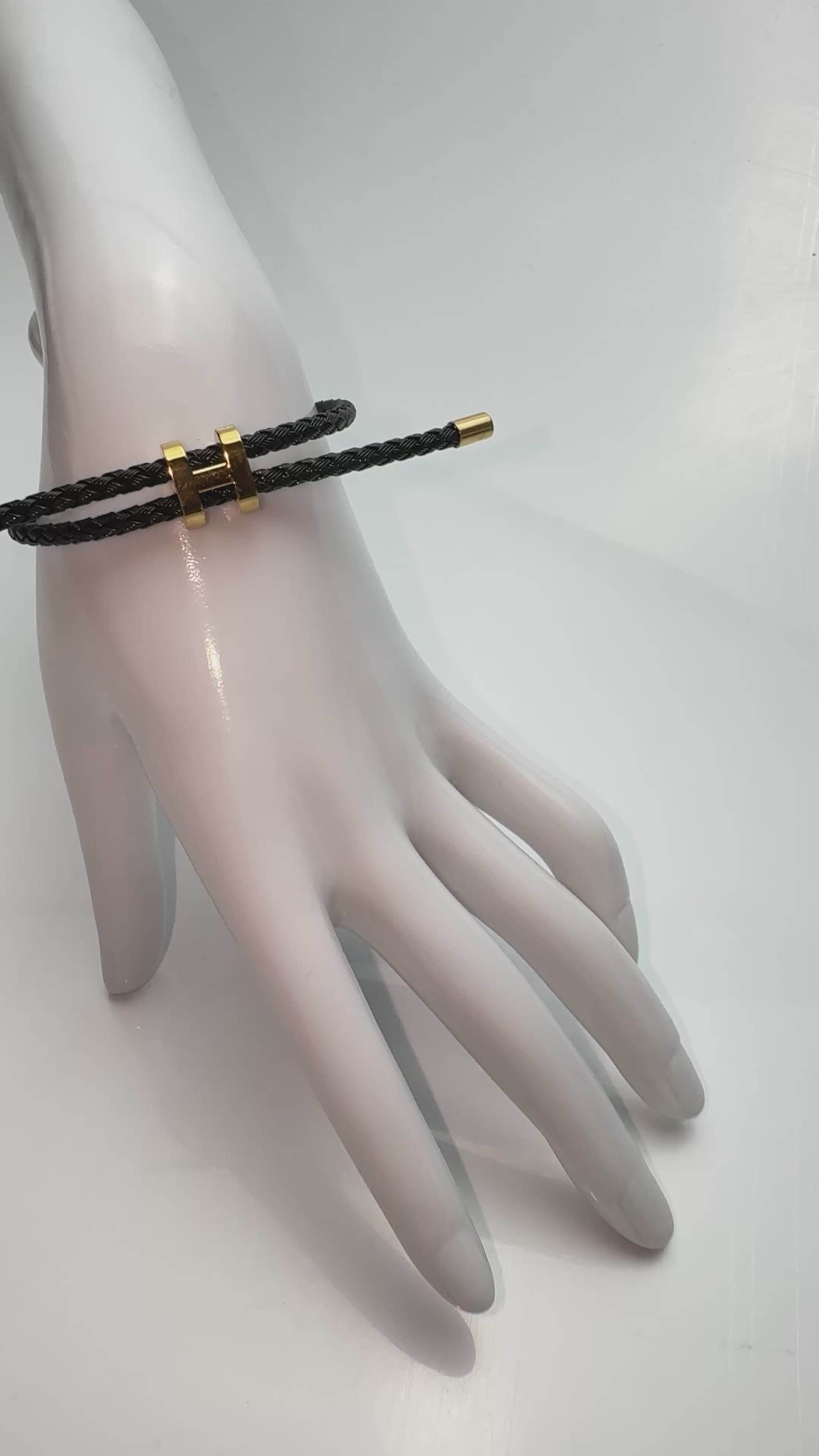 Bracelet ajustable en acier inoxydable